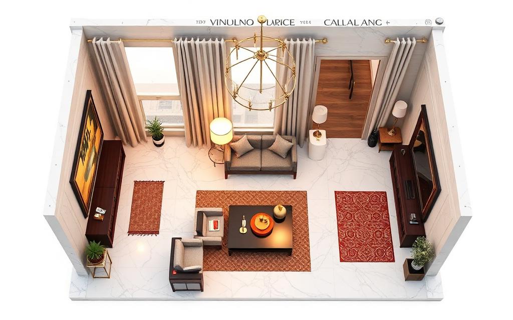 Luxury Modern interior render example